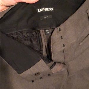 Express Stretch Women’s Taupe Editor Pants Size 2
